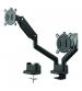 One For All DM4210 Solid Line Dual Monitor Mount - Black